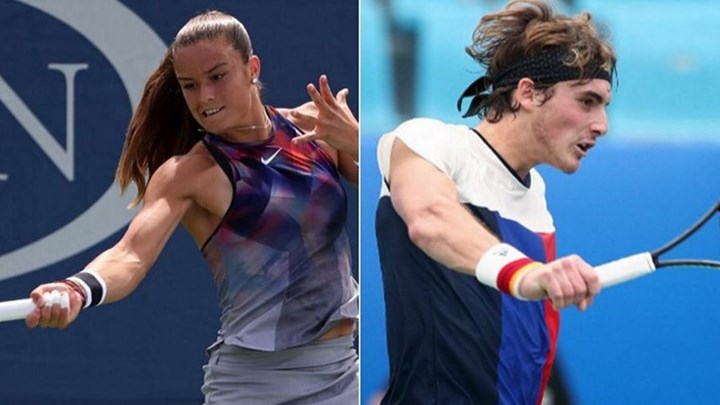 Άνοδος για Σάκκαρη, σταθερός ο Τσιτσιπάς