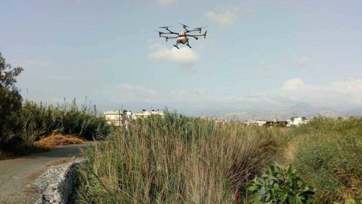 Αεροψεκασμοί με…drone για τα κουνούπια – ΦΩΤΟ