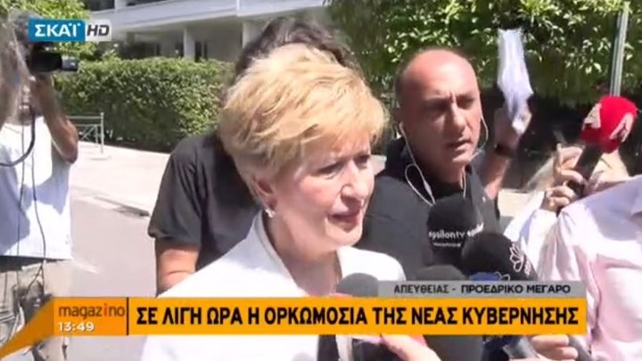 Κόλλια-Τσαρουχά: Ευχαριστώ τον Πάνο Καμμένο για την εμπιστοσύνη – ΒΙΝΤΕΟ