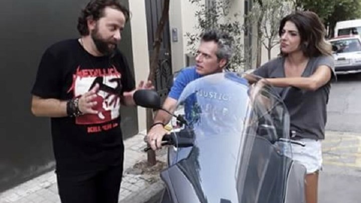 Το enikos.gr στο πρώτο γύρισμα της «Ελεύθερης σχέσης» του Θωμόπουλου!