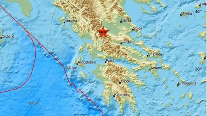 Σεισμός 5,1 Ρίχτερ στα Τρίκαλα
