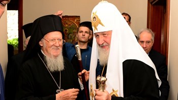 Συνάντηση του Οικουμενικού Πατριάρχη με τον Πατριάρχη Μόσχας στο Φανάρι