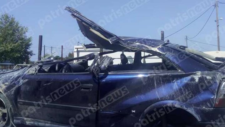 Επιχείρηση για τον απεγκλωβισμό τραυματισμένου οδηγού μετά την ανατροπή του αυτοκινήτου του- ΦΩΤΟ -ΒΙΝΤΕΟ
