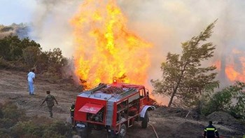 Υψηλός κίνδυνος πυρκαγιάς σε επτά νομούς την Τετάρτη