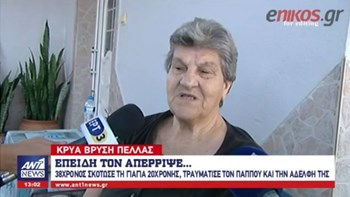 Συγκλονίζουν οι μαρτυρίες των γειτόνων στην Πέλλα: Γινόταν πόλεμος – ΒΙΝΤΕΟ