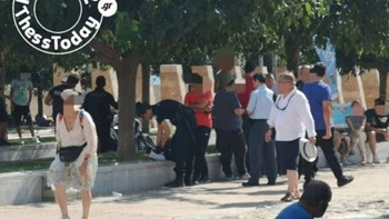 Προσαγωγές στον Λευκό Πύργο – Συναγερμός στην αστυνομία – ΦΩΤΟ