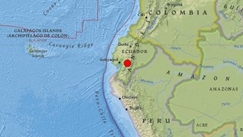 Σεισμός 6,3 Ρίχτερ στον Ισημερινό