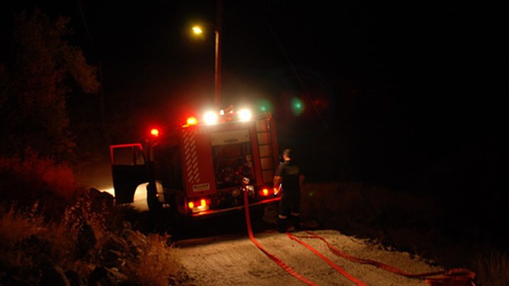 Υπό μερικό έλεγχο η φωτιά στην Αρκαδία