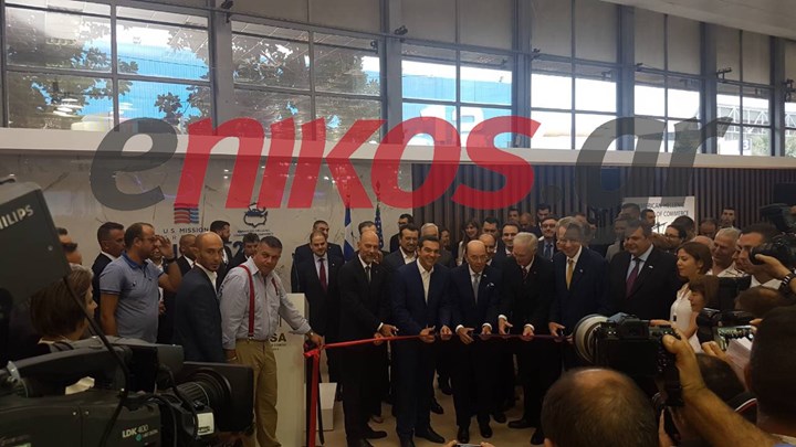 Τα εγκαίνια του περιπτέρου των ΗΠΑ στη ΔΕΘ από τον Αλέξη Τσίπρα – ΦΩΤΟ – ΒΙΝΤΕΟ