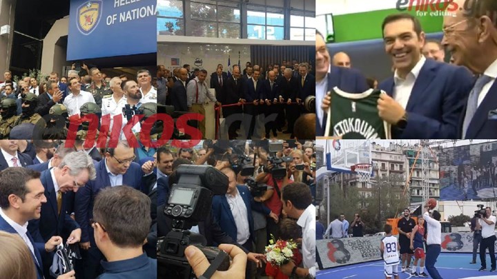 Όλα όσα έγιναν στη βόλτα του Τσίπρα στη ΔΕΘ: Τα σουτ, η φανέλα του Αντετοκούνμπο, οι ατάκες για ΠΑΟΚ και Μετρό και η μπάντα που έπαιξε Queen – ΒΙΝΤΕΟ