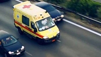 Tροχαίο με τρεις τραυματίες στο Ρέθυμνο μετά από σύγκρουση οχημάτων