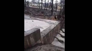 Φούσκωσαν τα ρέματα σε Νέο Βουτζά και Μάτι – ΒΙΝΤΕΟ