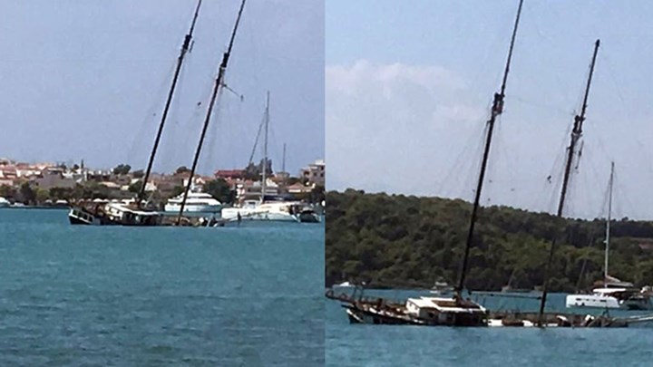 Βυθίστηκε ιστιοφόρο στο Πόρτο Χέλι