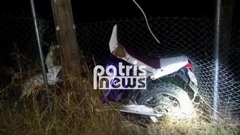 Τραγωδία στην άσφαλτο – Νεκρός 21χρονος σε τροχαίο με μηχανή – ΦΩΤΟ