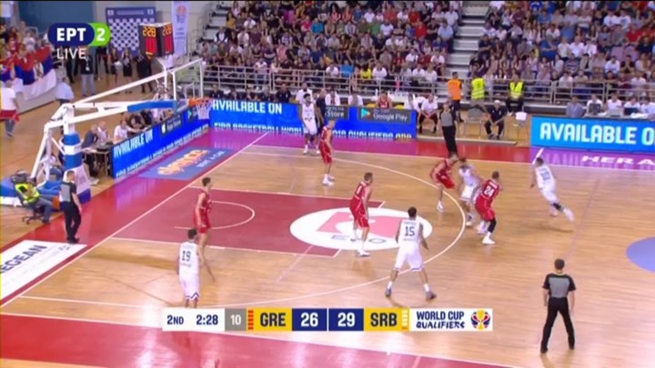 Ελλάδα – Σερβία 35-32 (ΗΜ.)