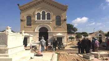 Στις 28 Οκτωβρίου, τα θυρανοίξια του ιστορικού ναού των Ελληνικών Κοιμητηρίων της Αλεξάνδρειας – ΦΩΤΟ