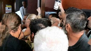 Επεισόδια στο Εργατικό Κέντρο Κατερίνης – Για τραμπούκικη επίθεση κάνει λόγο η ΓΣΕΕ – ΦΩΤΟ-  ΒΙΝΤΕΟ