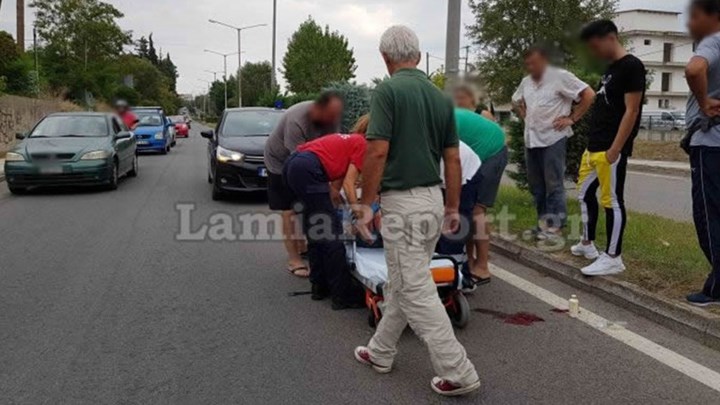 Αυτοκίνητο παρέσυρε μαθητή στη Λαμία – ΦΩΤΟ