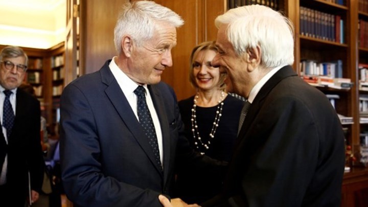 Ο Γιάγκλαντ σε Παυλόπουλο: Η Ελλάδα έδειξε τον δέοντα σεβασμό στα ανθρώπινα δικαιώματα