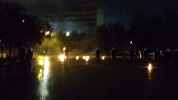 Μολότοφ στα γραφεία του ΣΥΡΙΖΑ στη Θεσσαλονίκη – ΒΙΝΤΕΟ