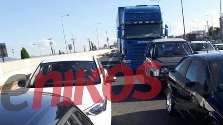 ΦΩΤΟ αναγνώστη από το κυκλοφοριακό κομφούζιο στον Κηφισό