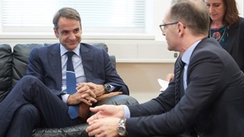 Με τον Γερμανό ΥΠΕΞ συναντήθηκε ο Κυριάκος Μητσοτάκης – Τι ανέφερε για τη συμφωνία των Πρεσπών