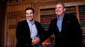 Συνάντηση Τσίπρα- Καμμένου: Συνεχίζουμε μαζί – Τα λέμε τον Μάρτιο για την συμφωνία των Πρεσπών