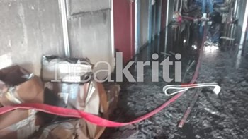 Οι πρώτες εικόνες μέσα από το Πανεπιστήμιο Κρήτης μετά τη φωτιά – ΦΩΤΟ