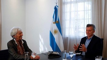 ΔΝΤ και Αργεντινή βρίσκονται «κοντά» σε συμφωνία δηλώνει η Κριστίν Λαγκάρντ