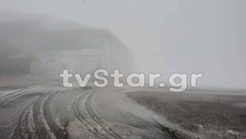 Έπεσαν τα πρώτα χιόνια στη Στερεά Ελλάδα – ΒΙΝΤΕΟ