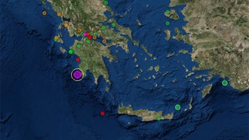 Σεισμός 5,1 Ρίχτερ ανοιχτά της Μεθώνης