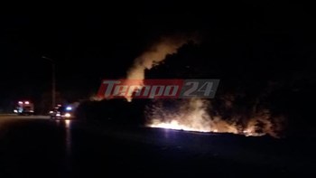 Στο μάτι “πύρινου” … κυκλώνα η δυτική Αχαΐα – ΒΙΝΤΕΟ – ΦΩΤΟ