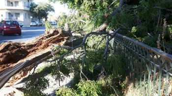 Προβλήματα στην Κρήτη από το πέρασμα του ”Ζορμπά”