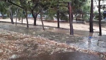 Πολλά προβλήματα στην Κορινθία από την επέλαση του “Ζορμπά” – ΒΙΝΤΕΟ