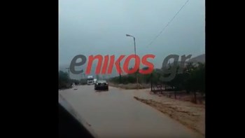 Τεράστια προβλήματα στην παλαιά εθνική οδό Άργους-Τρίπολης από την κακοκαιρία – ΒΙΝΤΕΟ αναγνώστη