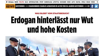 O «κούκος αηδόνι» στοίχισε στους Γερμανούς η επίσκεψη Ερντογάν – Τι αναφέρει η Bild