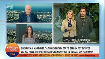 “Ανοίγουν στόματα” για τον καθηγητή του ΤΕΙ Σερρών – Η “ταρίφα” του ήταν 1700 ευρώ ανά μάθημα – ΒΙΝΤΕΟ