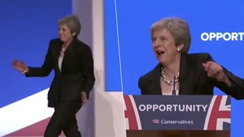 “Dancing Queen” η Τερέζα Μέι – Χόρεψε… ΑΒΒΑ στο Συνέδριο του κόμματός της – ΒΙΝΤΕΟ