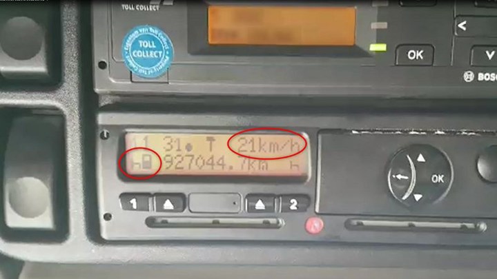 Εντοπίστηκαν φορτηγά με “πειραγμένους” ταχογράφους στη Θεσσαλονίκη