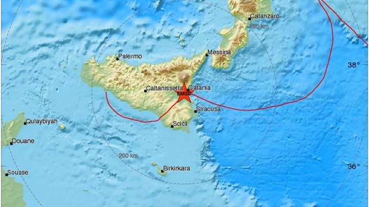 Σεισμός στην Κατάνια της Σικελίας – 40 άτομα στο νοσοκομείο