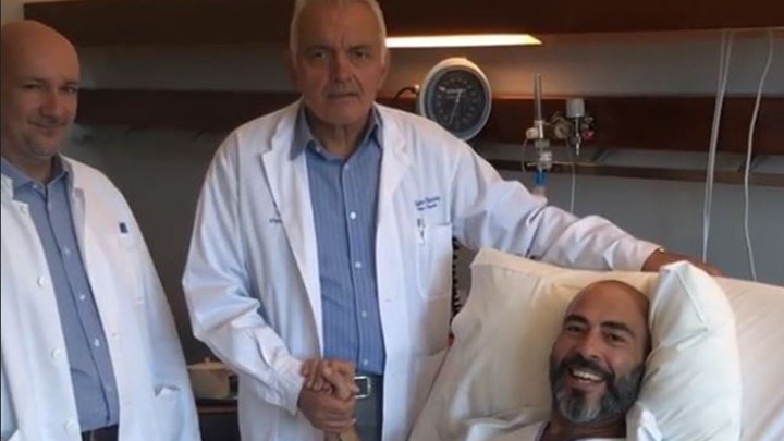 Το συγκινητικό βίντεο του Βαλάντη μετά την αφαίρεση όγκου από το νεφρό του
