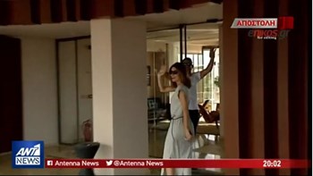 Μαρία Μενούνος-Κέβιν Αντεργκάρο: Αγαπάμε την Ελλάδα και την αισθανόμαστε σπίτι μας – ΒΙΝΤΕΟ