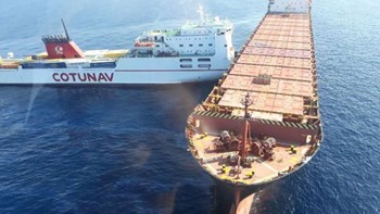 Μεγάλη διαρροή καυσίμων από την σύγκρουση τυνησιακού επιβατηγού με κυπριακό πλοίο μεταφοράς εμπορευματοκιβωτίων ανοικτά της Κορσικής