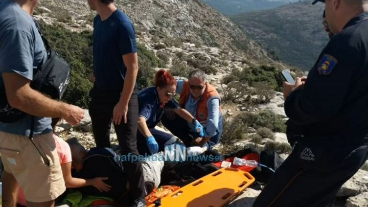 Παραλίγο τραγωδία στο Μεσολόγγι – Έπεσε με το παρά πέντε και γλίτωσε στο… και πέντε – ΒΙΝΤΕΟ