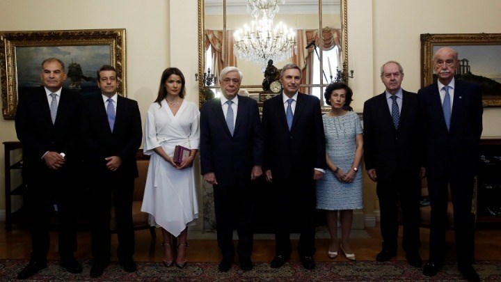 Συνάντηση Παυλόπουλου με στελέχη του Ιδρύματος Ωνάση