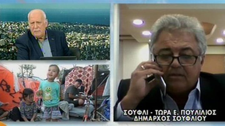 Δήμαρχος Σουφλίου: Οι εργαζόμενοι της Frontex ζουν μέσα στη χλιδή – ΒΙΝΤΕΟ