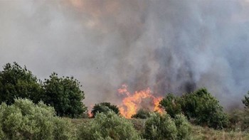 Φωτιά σε πεδίο βολής στις Σέρρες – Η δεύτερη μετά τη Θεσσαλονίκη
