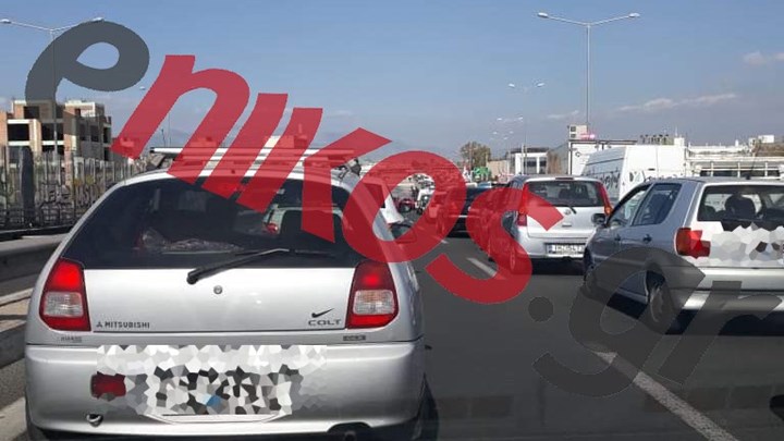 Μποτιλιάρισμα χιλιομέτρων στον Κηφισό – ΤΩΡΑ – ΦΩΤΟ αναγνώστη