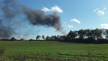 Πανικός σε αεροπορική βάση στο Βέλγιο – F-16 πήρε φωτιά και εξερράγη