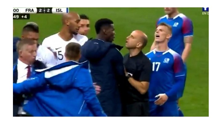 Όρμησε στους παίκτες της Εθνικής Ισλανδίας ο Πογκμπά – ΒΙΝΤΕΟ
